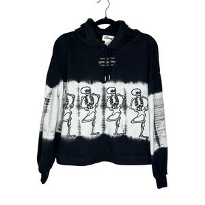 DISNEY Silly Symphony The Skeleton Dance black hoodie size Small